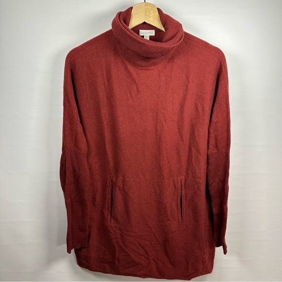 Garnet Hill Sweaters - Garnet hill wool cashmere turtleneck sweater